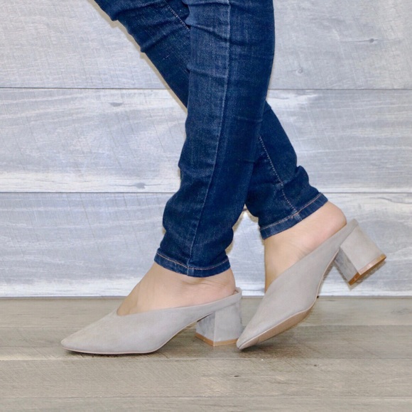 LAST1 ♥️Trendy vegan closed toe low Flirty Mule - Picture 6 of 8